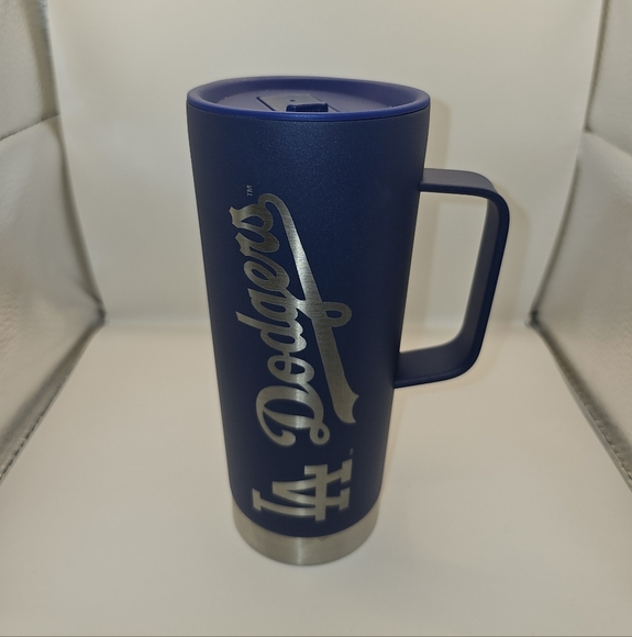 Dodgers Blue Travel Mug - Picture 2 of 2